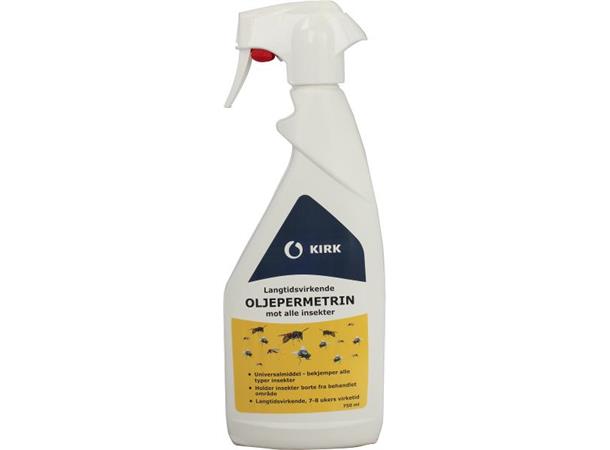 Insektmiddel KIRK Oljepermetrin 750ml